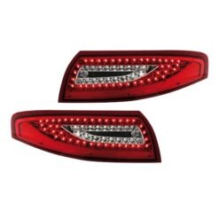 Farolins LED Porsche 911 996 Cristal/Vermelho