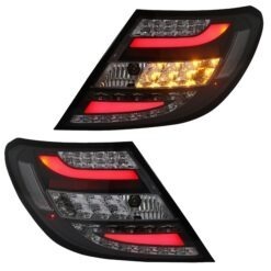 Farolins com LED Mercedes Classe C W204 Escurecido