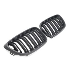 Grelhas Frontais Duplas BMW Série 2 F22/F23/F87 Preto Matt