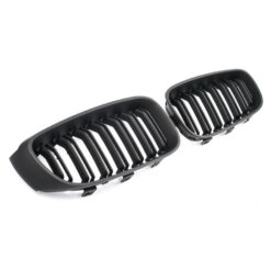 Grelhas Frontais Duplas BMW Série 3 F34 Preto Matt
