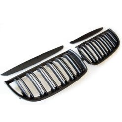 Grelhas Frontais Duplas BMW Série 3 E90/E91 Preto Matt