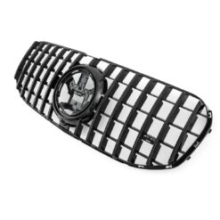 Grelha Frontal Mercedes GLS X167 Panamericana Preto Brilhante