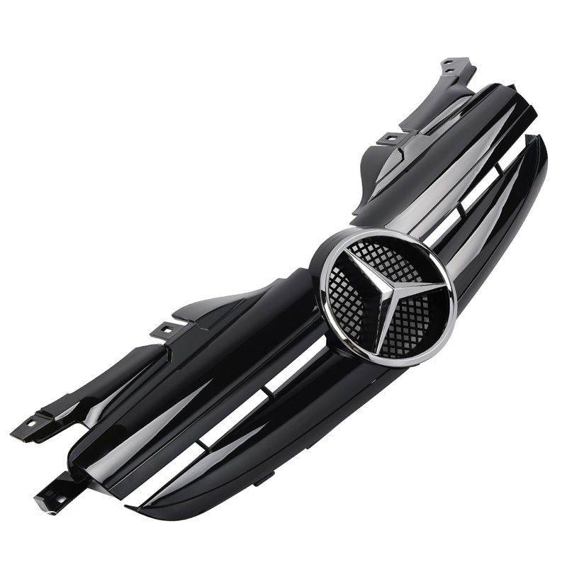 Grelha Frontal Mercedes SLK R170 Preto Brilhante