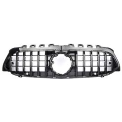 Grelha Frontal Mercedes Classe A W177 Panamericana Preto Brilhante