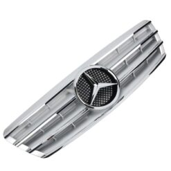 Grelha Frontal Mercedes Classe C W203 Tipo CL Cromado Cinza