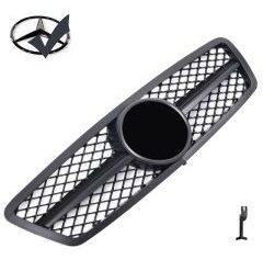 Grelha Frontal Mercedes Classe C W203 Negro