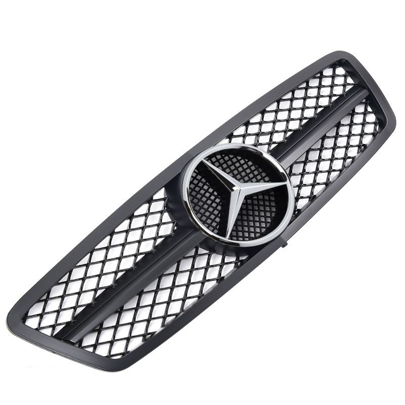 Grelha Frontal Mercedes Classe C W203 Preto Matt