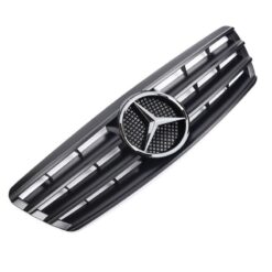 Grelha Frontal Mercedes Classe C W203 Tipo CL Preto Matt