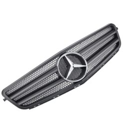 Grelha Frontal Mercedes Classe C W204 Tipo C63 Preto Matt