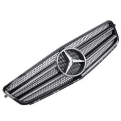Grelha Frontal Mercedes Classe C W204 Tipo C63 Preto Brilhante