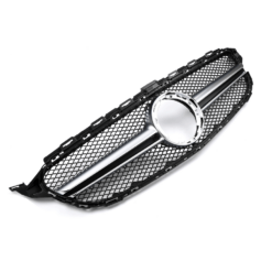 Grelha Frontal Mercedes Classe C W205 Tipo C63 Cinza