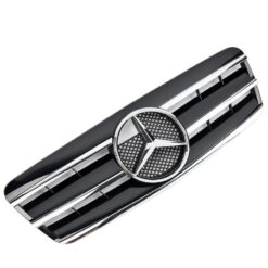 Grelha Frontal Mercedes CLK W208 Preto Brilhante
