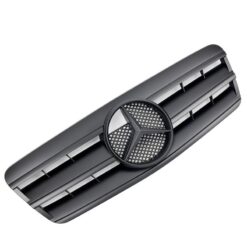 Grelha Frontal Mercedes CLK W208 Preto Matt