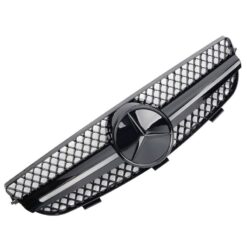 Grelha Frontal Mercedes CLK W209 Preto Brilhante