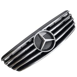 Grelha Frontal Mercedes Classe E W211 (02-06) Preto/Cromado