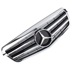 Grelha Frontal Mercedes Classe E W212 (09-13) Cromado/Preto