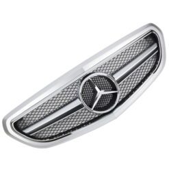 Grelha Frontal Mercedes Classe E W212 Classic (13-16) Cinza