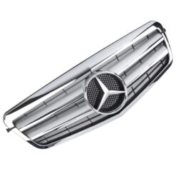 Grelha Frontal Mercedes Classe E W212 (09-13) Cromado/Cinza
