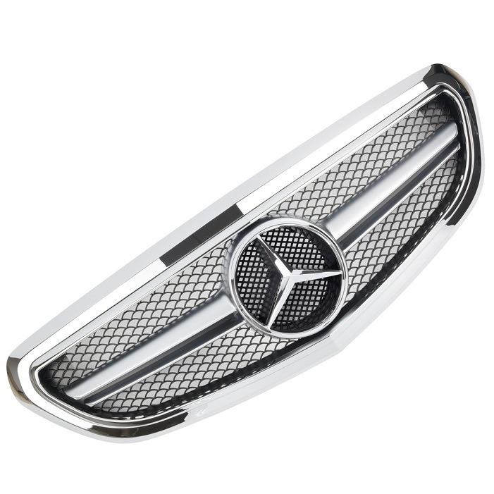 Grelha Frontal Mercedes Classe E W212 Classic (13-16) Cromado