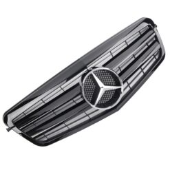 Grelha Frontal Mercedes Classe E W212 (09-13) Preto Brilhante