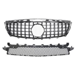 Grelha Frontal Mercedes CLS W218 (11-14) Panamericana Preto Brilhante