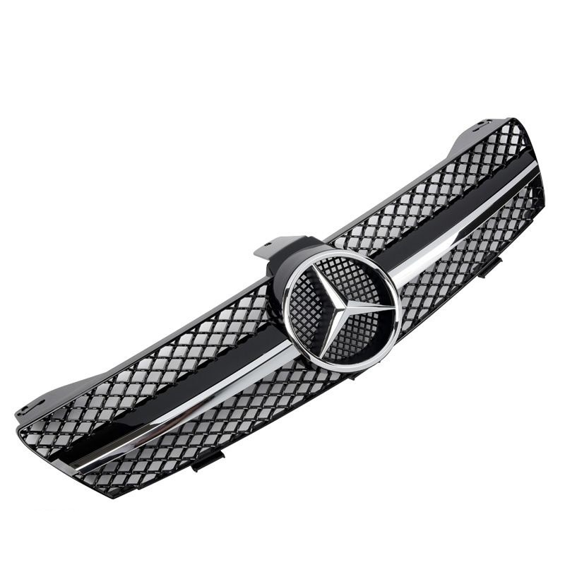 Grelha Frontal Mercedes CLS W219 (04-08) Preto/Cromado