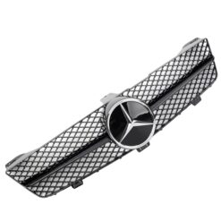 Grelha Frontal Mercedes CLS W219 (08-10) Preto Brilhante