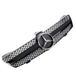 Grelha Frontal Mercedes CLS W219 (04-08) Preto Brilhante
