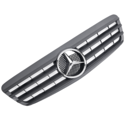 Grelha Frontal Mercedes Classe S W220 (98-02) Preto Matt