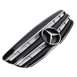 Grelha Frontal Mercedes Classe S W221 Preto/Cromado