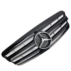 Grelha Frontal Mercedes Classe S W221 Preto Brilhante