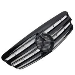 Grelha Frontal Mercedes Classe S W221 Preto Brilhante