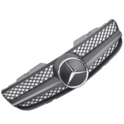 Grelha Frontal Mercedes SL R230 (06-08) Preto Matt