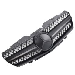 Grelha Frontal Mercedes SL R230 (01-06) Preto Matt