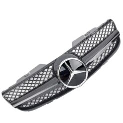 Grelha Frontal Mercedes SL R230 (06-08) Preto Brilhante