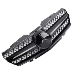 Grelha Frontal Mercedes SL R230 (01-06) Preto Brilhante