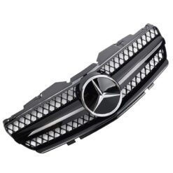 Grelha Frontal Mercedes SL R230 (01-06) Preto Brilhante