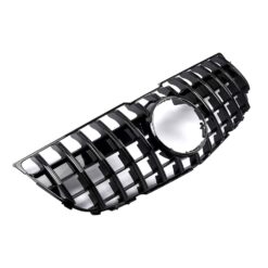 Grelha Frontal Mercedes GLK X204 (09-12) Panamericana Preto Brilhante
