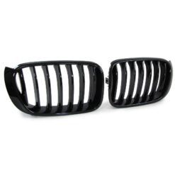 Grelhas Frontais BMW X3 F25 + X4 F26 Preto Brilhante