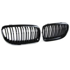 Grelhas Frontais BMW Série 3 E90/E91 LCI Preto Brilhante Dupla