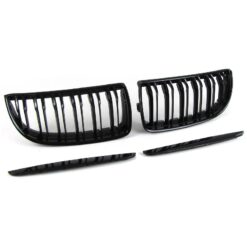 Grelhas Frontais Duplas BMW Série 3 E90/E91 Preto Brilhante