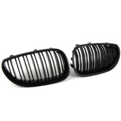 Grelhas Frontais Duplas BMW Série 5 E60/E61 Preto Brilhante