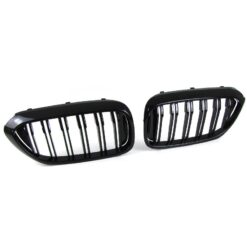 Grelhas Frontais Duplas BMW Série 5 G30/G31 Preto Brilhante