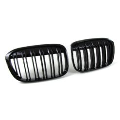 Grelhas Frontais BMW X1 F48 Preto Brilhante