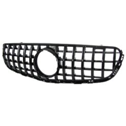 Grelha Frontal Mercedes GLC X253 Panamericana Preto Brilhante