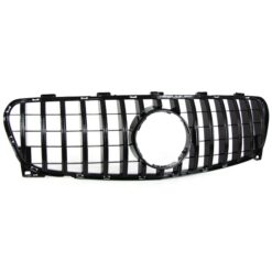 Grelha Frontal Mercedes GLA X156 17-20 Panamericana Preto Brilhante