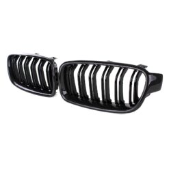 Grelhas Frontais Duplas BMW Série 3 F30/F31 Preto/Carbono
