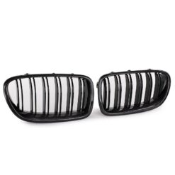 Grelhas Frontais BMW Série 5 F10/F11 Preto/Carbono Dupla