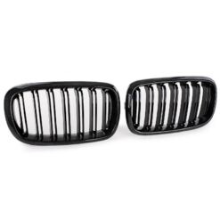 Grelhas Frontais Duplas BMW X5 F15 + X6 F16 Preto/Carbono