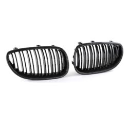 Grelhas Frontais Duplas BMW Série 5 E60/E61 Preto/Carbono